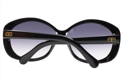 Balenciaga BAL0127S sunglasses online black oversized frames with gradient lenses from ABC Optical