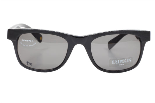 Balmain BL4002 sunglasses black optical frames with gray lenses by ABC Optical