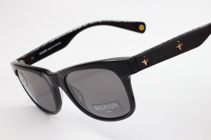 Balmain BL4002 sunglasses black optical frames with star accents by ABC Optical