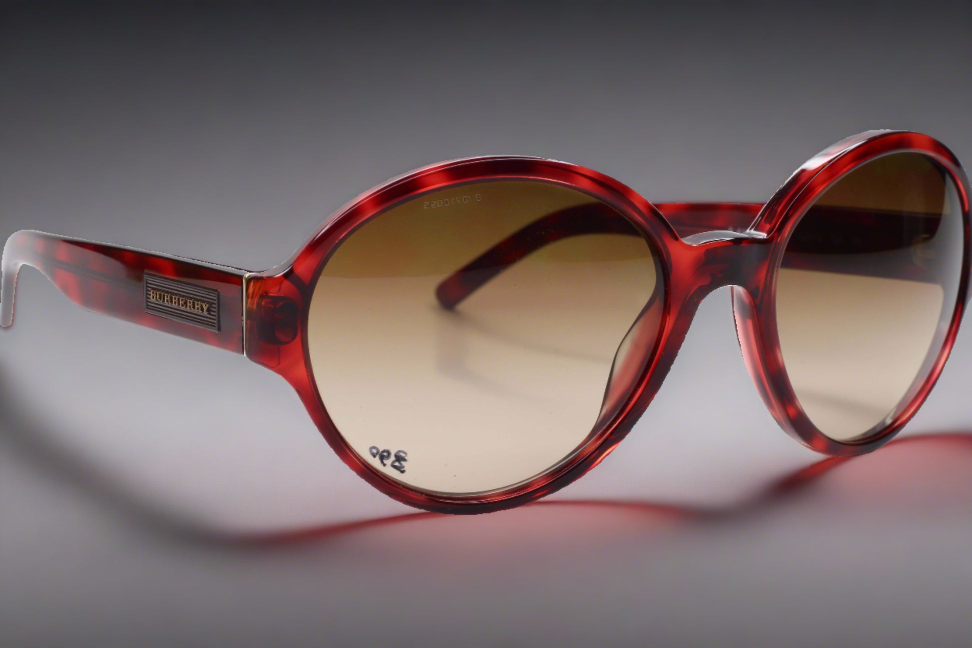 Burberry B4111 3196 13 sunglasses sale red round optical frames by ABC Optical