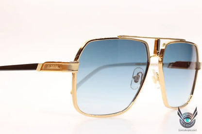 Carrera 1055/s j5g08 gold blue gradient metal designer luxury sunglasses -ma - 62-15-145 / gold / metal - optical frames