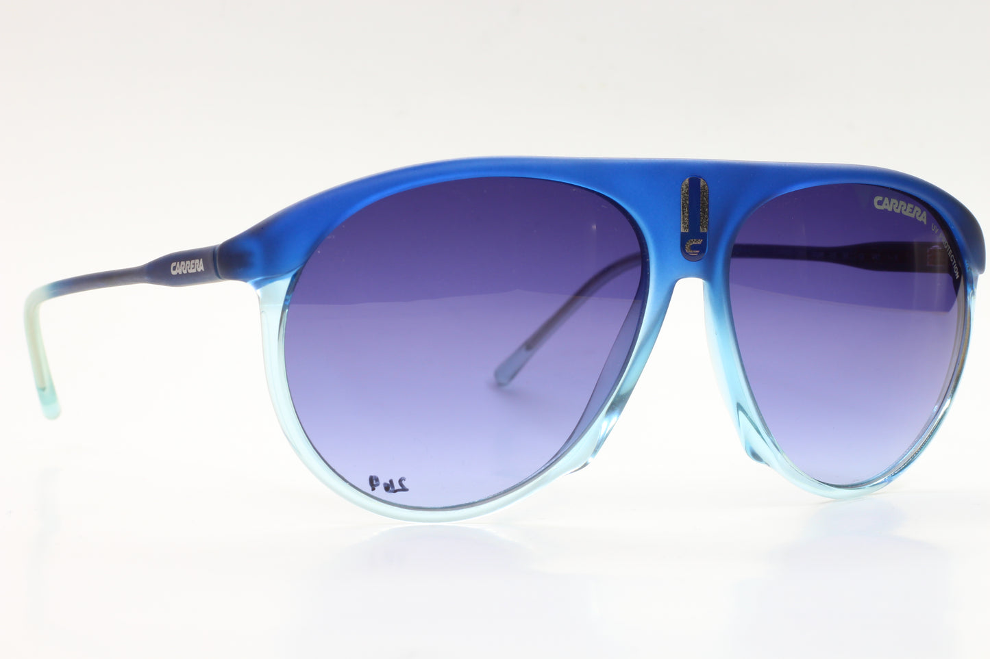 ABC Optical Carrera 0XAR Y5 sunglasses online with blue gradient frame and purple lenses