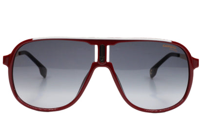 ABC Optical aviator style Carrera sunglasses with red frame and gradient lenses