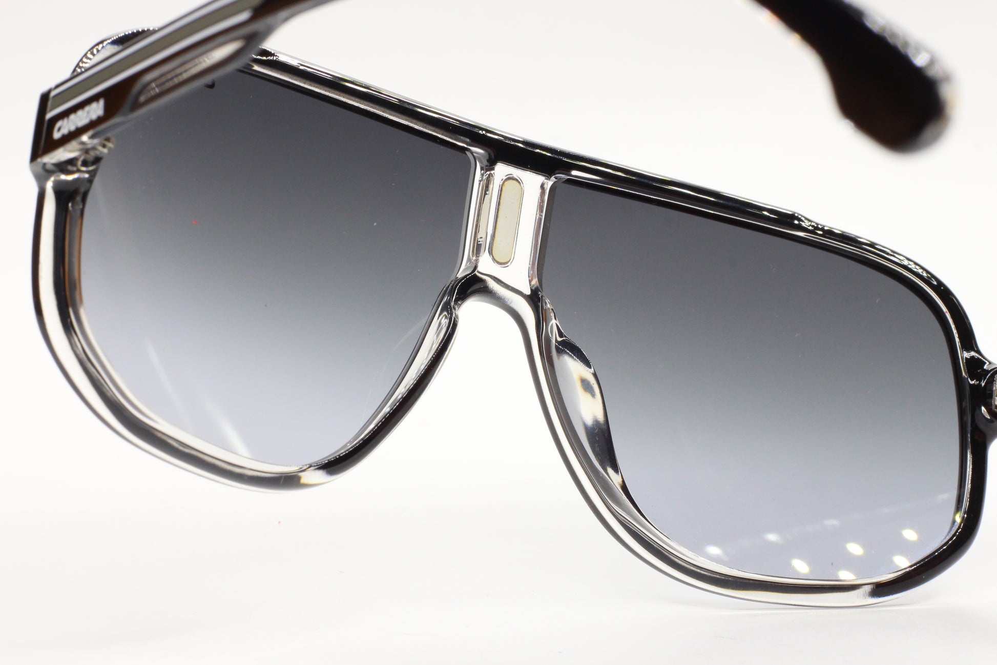 Black Carrera designer optical frames with gradient lenses to buy Carrera designer shades online