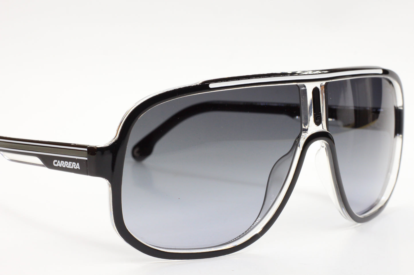 Black Carrera designer shades with gradient lenses from ABC Optical buy Carrera designer shades online