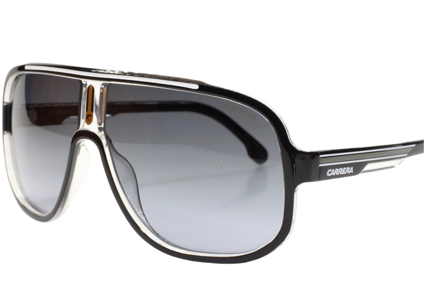Black and gray Carrera designer shades optical frames from ABC Optical to buy Carrera designer shades online
