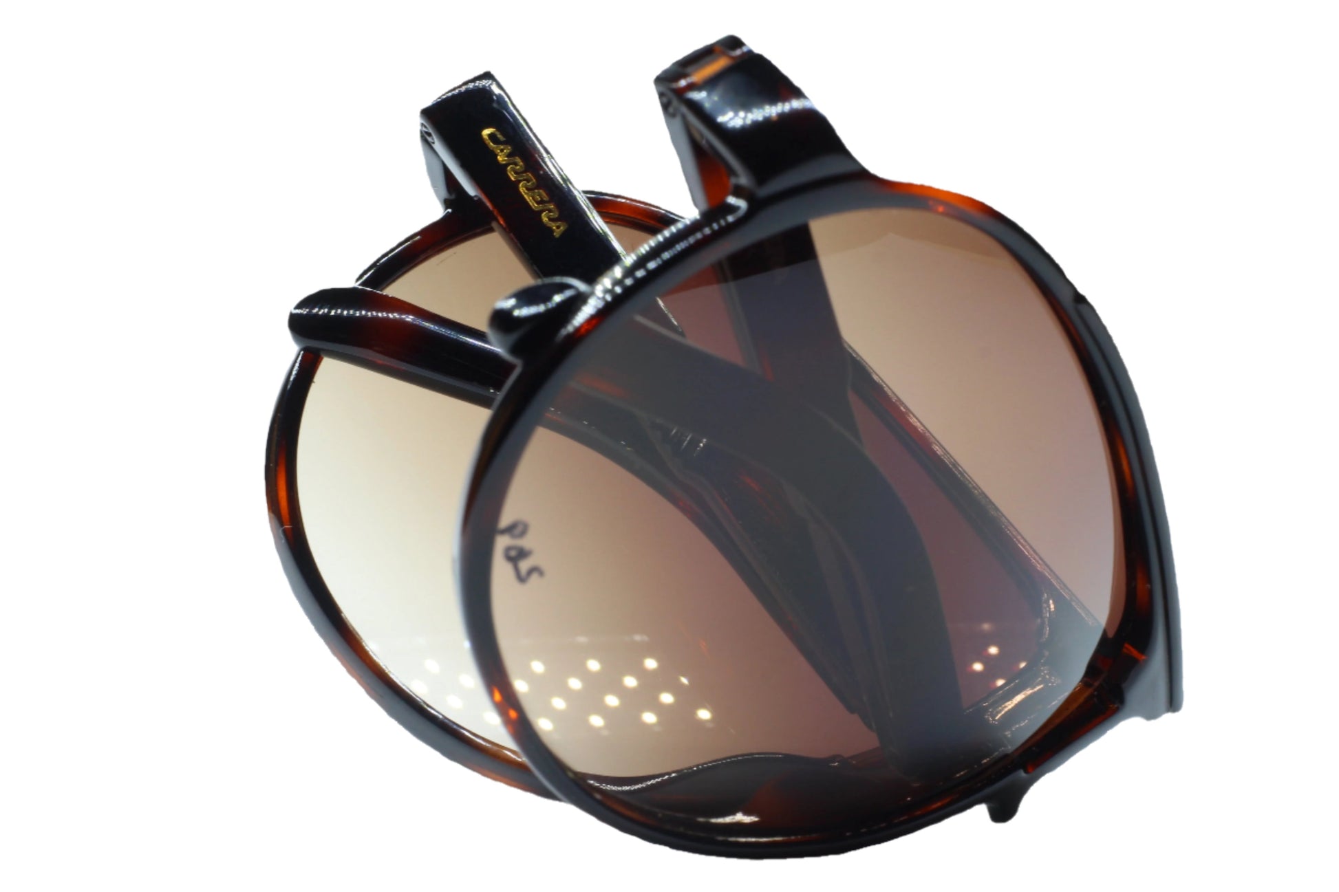 Carrera Champion brown designer sunglasses with tortoiseshell frames by ABC Optical