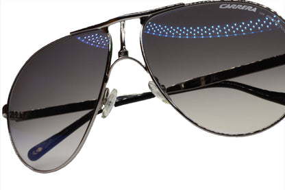 ABC Optical designer aviator sunglasses online with black gradient lenses and metal frame