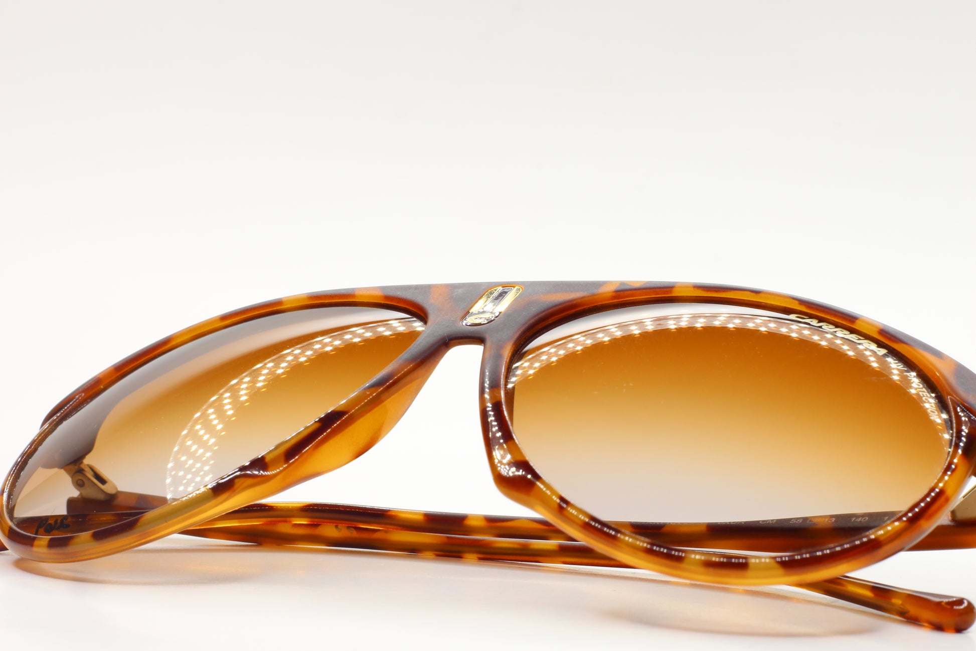 ABC Optical luxury gradient lens sunglasses online with brown tortoiseshell frames and oval lenses