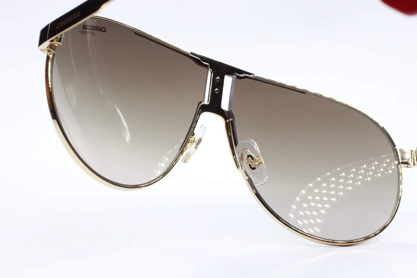 Luxury silver black gradient sunglasses by ABC Optical with sleek metal frame design