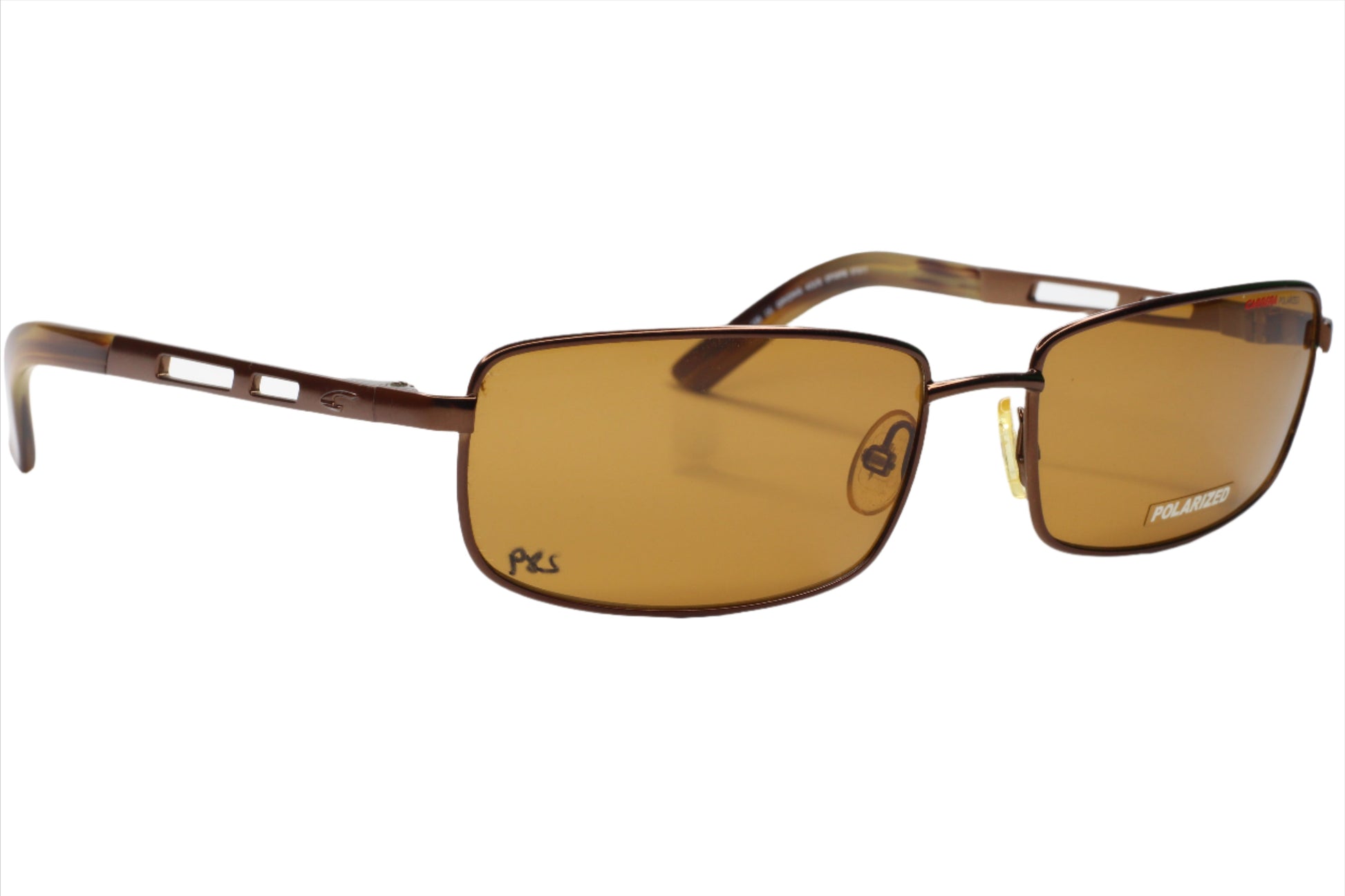 Carrera polarized sunglasses for men with brown rectangular frames and tinted lenses by ABC Optical