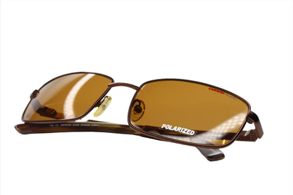 Carrera polarized sunglasses for men with brown lenses and lightweight metal frame by ABC Optical