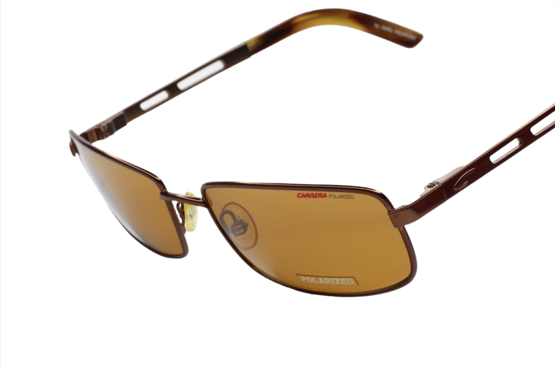 ABC Optical Carrera polarized sunglasses for men with brown lenses and metal frame