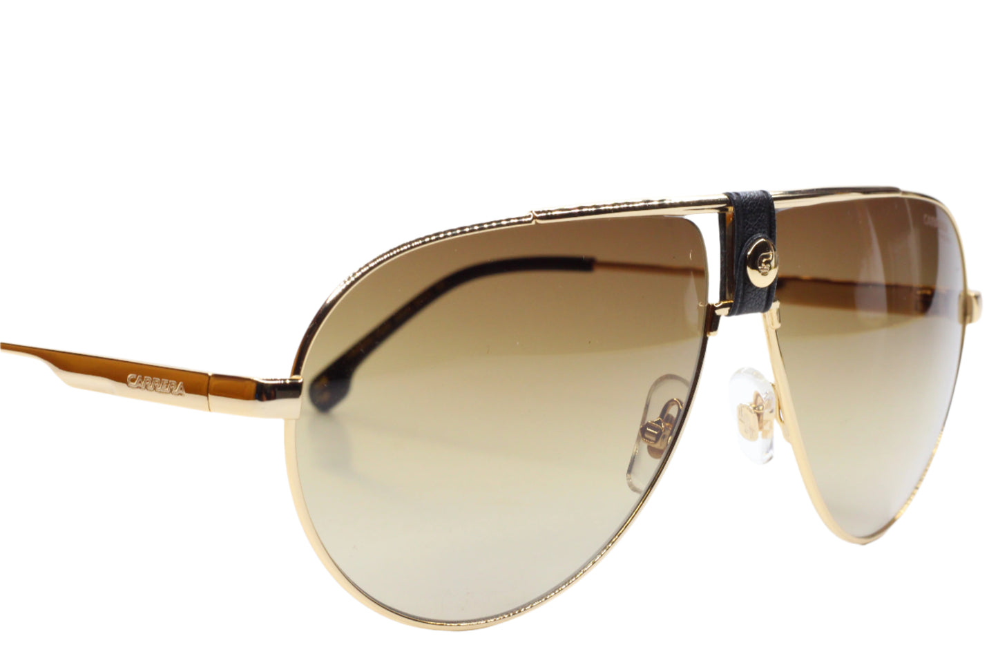 ABC Optical premium Italian sunglasses online aviator style gold frame with brown gradient lenses