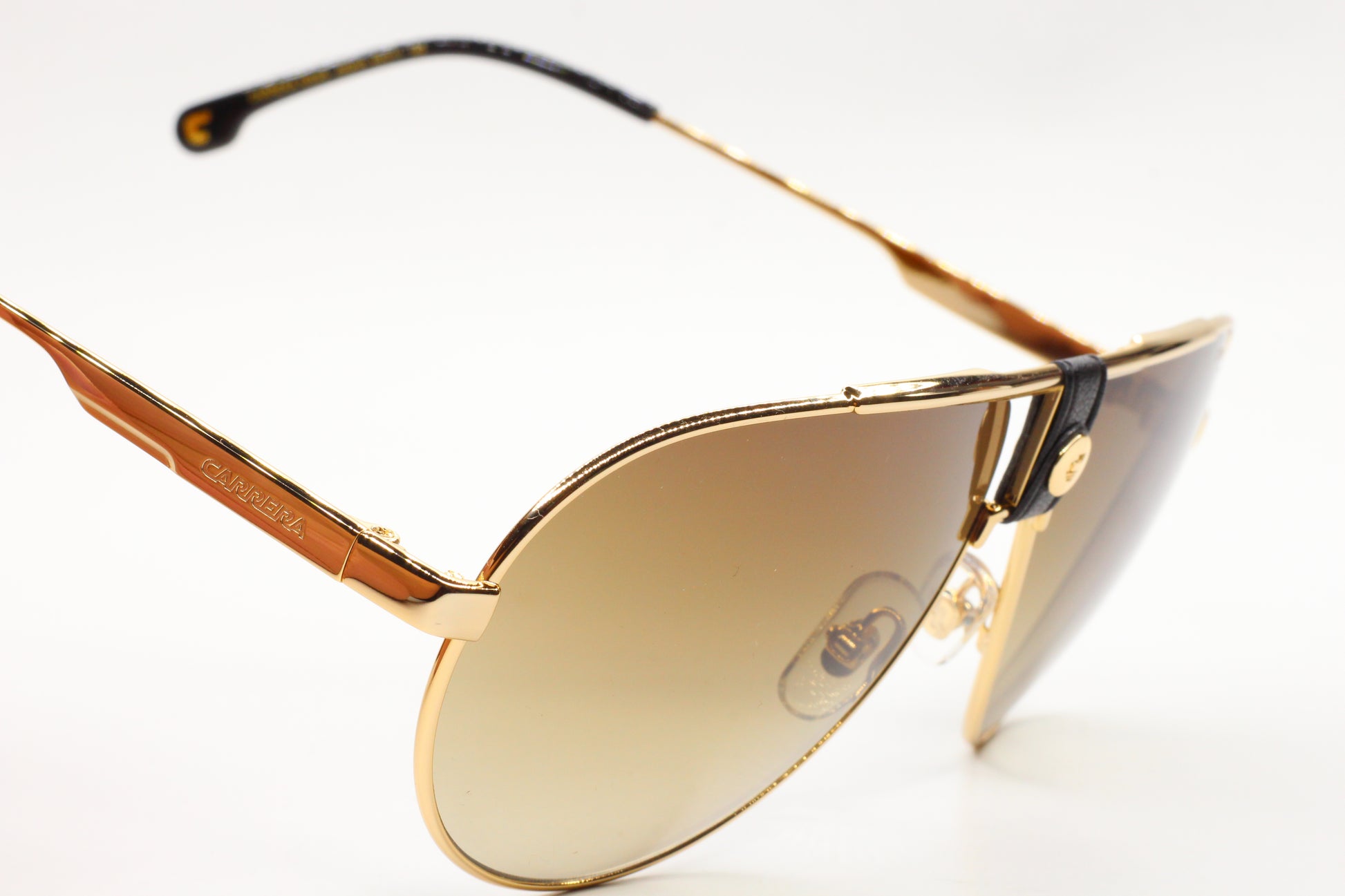 Premium Italian sunglasses online featuring gold frame aviator optical frames by ABC Optical