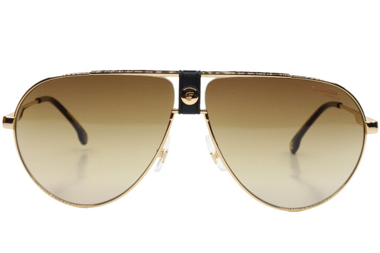 ABC Optical aviator style premium Italian sunglasses online with gold frame and gradient lenses