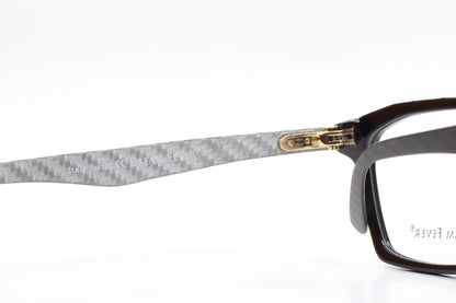 ABC Optical Dream Fever designer eyeglass frames with carbon fiber temples and black front frame