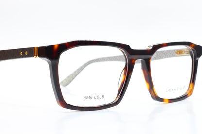 ABC Optical Dream Fever designer eyeglass frames in tortoiseshell rectangular style