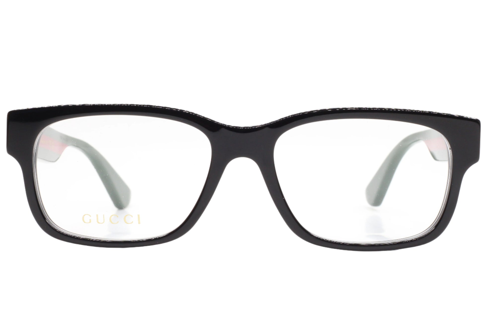 Gucci GG0343O 007 eyeglasses for sale black rectangular optical frames by ABC Optical