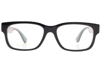 Gucci GG0343O 007 eyeglasses for sale black rectangular optical frames by ABC Optical