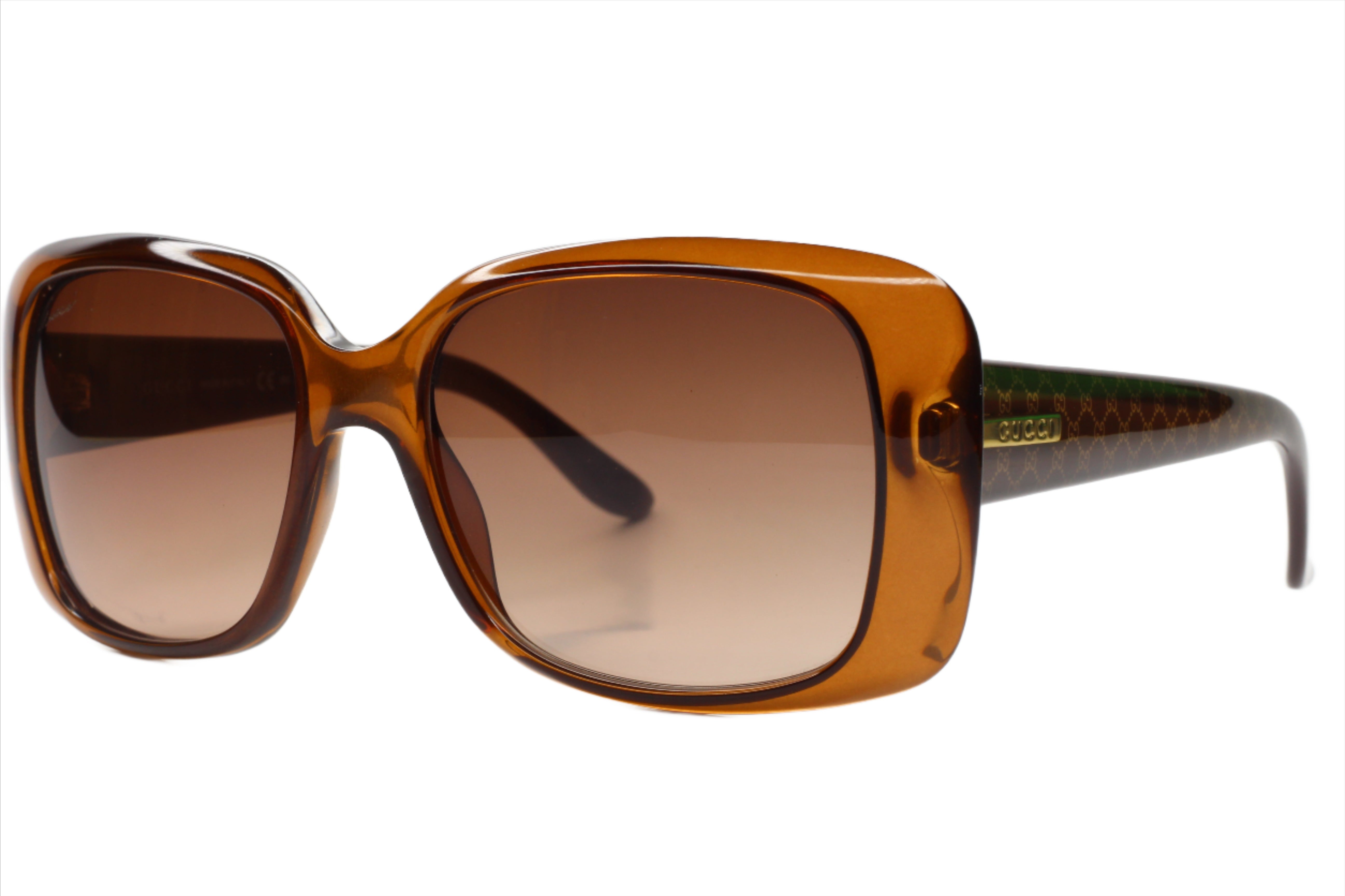 Gucci GG3577S sunglasses for women Brown Gold Luxury Frames