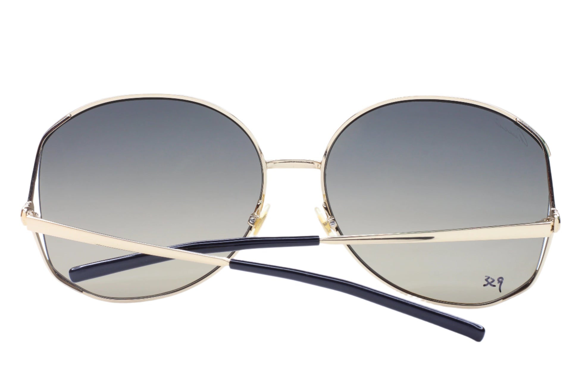 Gucci gold metal sunglasses women with gradient lenses from ABC Optical collection