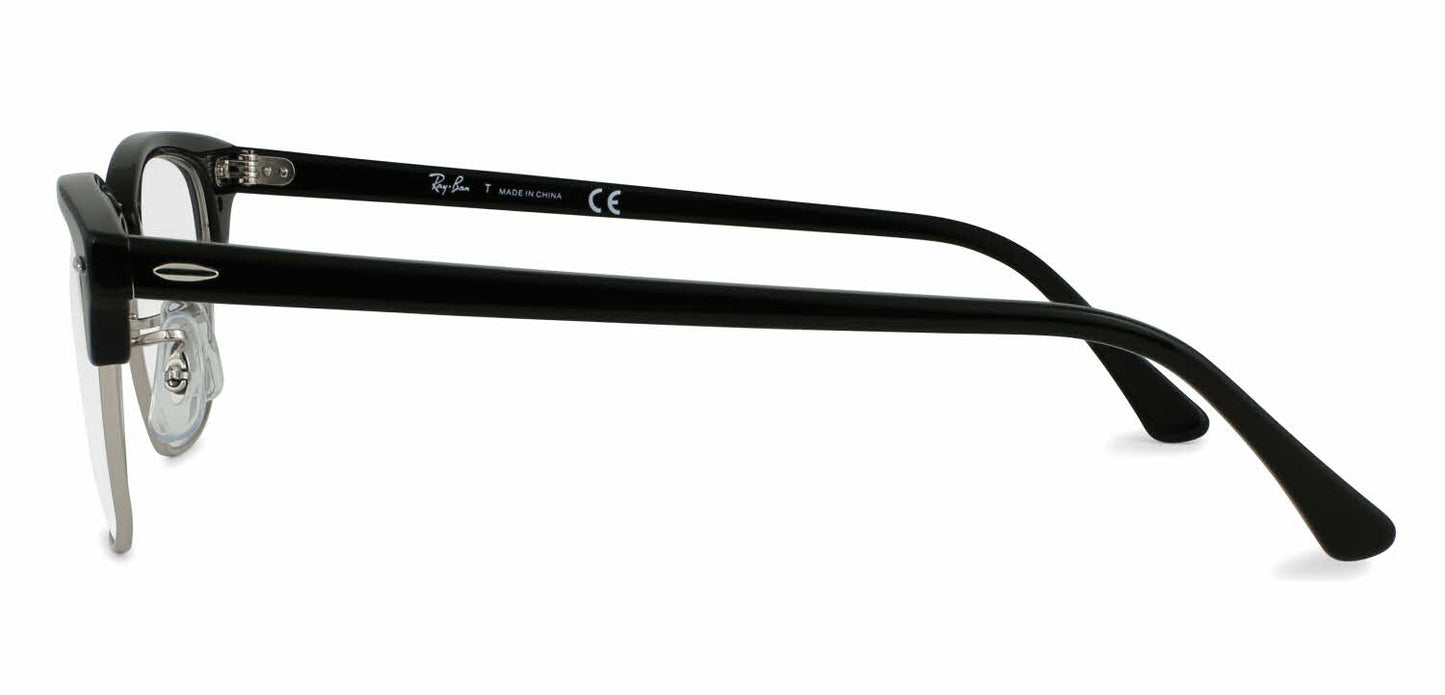 Ray-Ban RB5154 Clubmaster Black Metal Classic Eyeglasses - ABC Optical