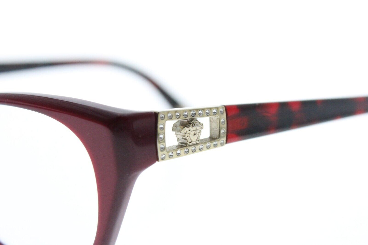 Versace VE3170B 5026 Red Gold Rhinestones Eyeglasses -Wo