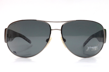 Burberry BE3020M 1003/87 Silver Italy Luxury Sunglasses -Ma - ABC Optical