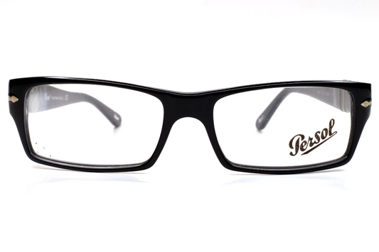 Persol PO2857V 95 Black Acetate Designer Eyeglasses
