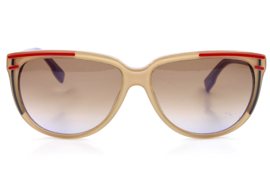 Fendi FS5279 207 Beige Acetate Luxury Italy Sunglasses 57-14-135 207 Beige FS5279 Acetate