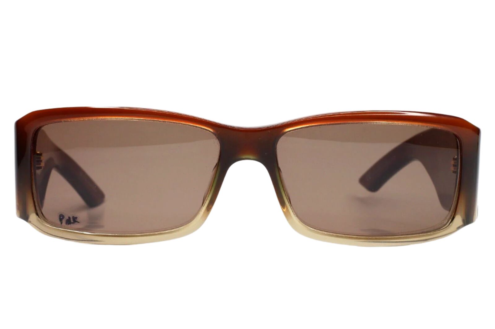 Christian Dior QJOSB Shaded 2 Brown Gold Luxury Sunglasses - ABC Optical