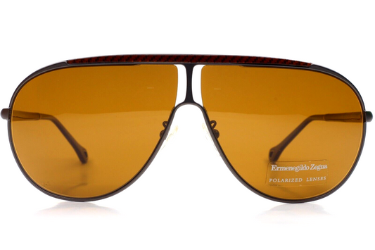 Ermenegildo Zegna SZ3250V 0568 Gunmetal Polarized Sunglasses -Ma - ABC Optical