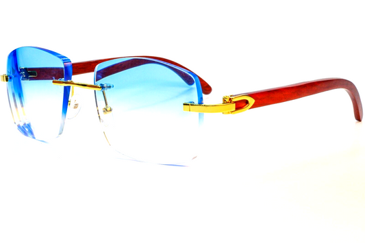 Myriad Eyewear ME00528 Ghost Rimless-Ma Luxury Sunglasses - ABC Optical