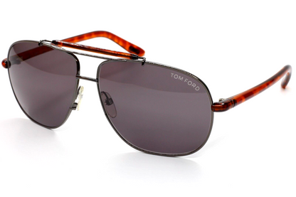 Tom Ford TF243 12A Adrian Dark Bronze Luxury Sunglasses -Ma - ABC Optical