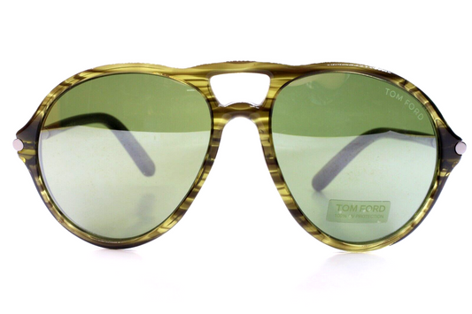 Tom Ford TF245 96p Jasper Green Designer Sunglasses -Ma