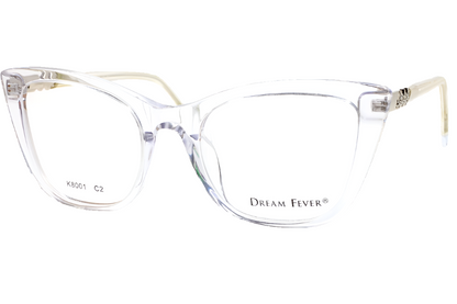Dream Fever K8001 Crystal Clear Fashion Italy Eyeglasses - ABC Optical