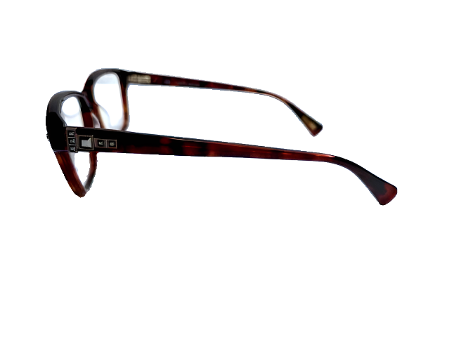 Lanvin VLN518S 09XW Havana Brown Designer Eyeglasses - ABC Optical
