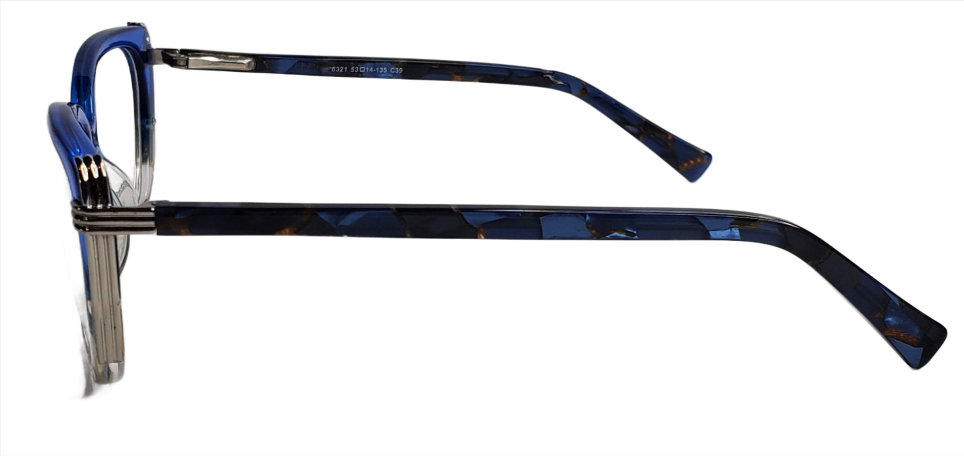 Dream HiMax 6321 Acetate Transparent Eyeglasses Blue - 