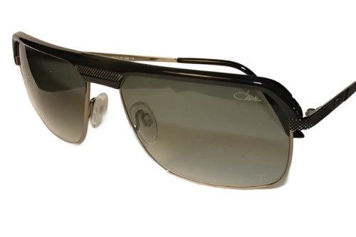 Black and gray Cazal 9040 004 red eyewear online style sunglasses with gradient lenses